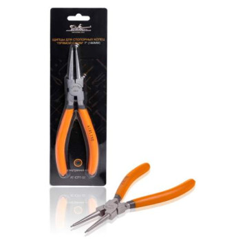 Щипцы для стопорных колец "прямой сжим" 7" (180мм) <b>AIRLINE AT-ICP7-02</b>