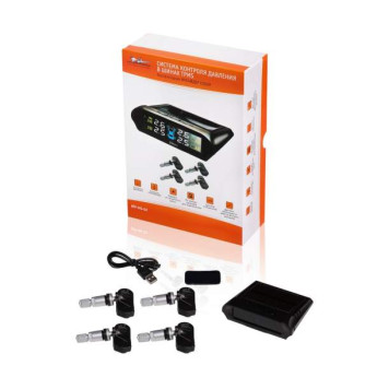 Система контроля давления в шинах TPMS беспроводная ИНСАЙДЕР СОЛЯР AIRLINE ATP-MS-02