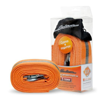 Трос VIP буксировочный лента 5 т, 5 м с сумкой <b>AIRLINE ATR-P-5</b>
