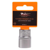 Головка торцевая 1/2' DR шестигранная 18мм AIRLINE AT-S12-11