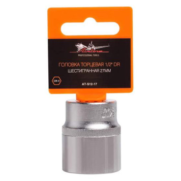 Головка торцевая 1/2" DR шестигранная 27мм <b>AIRLINE AT-S12-17</b>