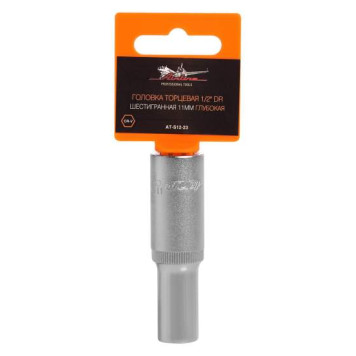 Головка торцевая 1/2" DR шестигранная 11мм глубокая <b>AIRLINE AT-S12-23</b>