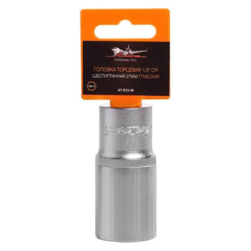 Головка торцевая 1/2" DR шестигранная 27мм глубокая <b>AIRLINE AT-S12-36</b>