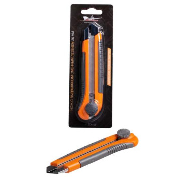 Нож с выдвижным сменным лезвием 25мм <b>AIRLINE AT-SOK-03</b>