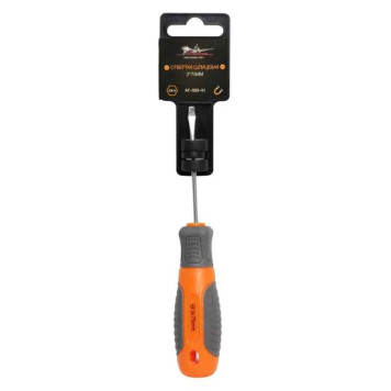 Отвертка шлицевая с эргономичной рукояткой SL3.0*0.8*75мм <b>AIRLINE AT-SS3-01</b>