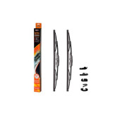 Щетка стеклоочистителя 450 мм (18" ) каркасная, 2 шт. 4 адаптера <b>AIRLINE AWB-K-450K</b>