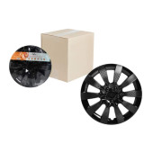 Колпаки колесные 13" "Торнадо", черный глянец, карбон, компл. 2 шт. <b>AIRLINE AWCC-13-09</b>