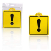 Знак "Начинающий водитель" ГОСТ, внутренний, на присоске (150*150 мм), в уп. 1шт. <b>AIRLINE AZN06</b>