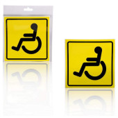 Знак "Инвалид" ГОСТ, наружный, самоклеящийся (150*150 мм), в уп. 1шт. <b>AIRLINE AZN09</b>