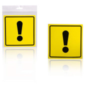 Знак "Начинающий водитель" ГОСТ, внутренний, самоклеящийся (150*150 мм), в уп. 1шт. <b>AIRLINE AZN11</b>