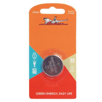 Батарейка CR2032 3V для брелоков сигнализаций литиевая 1 шт. <b>AIRLINE CR2032-01</b>