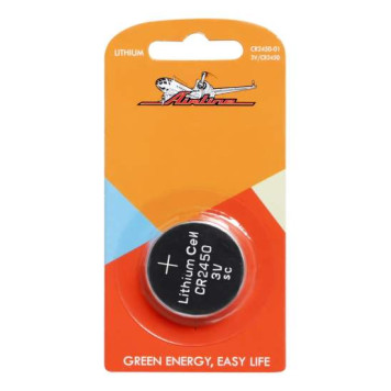 Батарейка CR2450 3V для брелоков сигнализаций литиевая 1 шт. <b>AIRLINE CR2450-01</b>