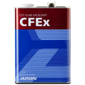 Масло трансмиссионное полусинтетическое CVT Fluid Excellent CFEX 4л <b>AISIN CVTF7004</b>