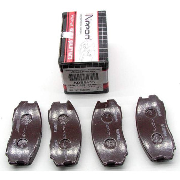 Колодки тормозные ADB0415 Allied Nippon