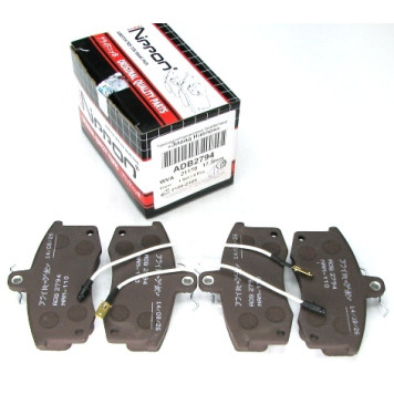 Колодки тормозные ADB2794 Allied Nippon-1