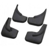 Комплект задн/передн брызговиков (твердые) RENAULT LOGAN (4шт+клипсы) <b>ASAM 43467</b>