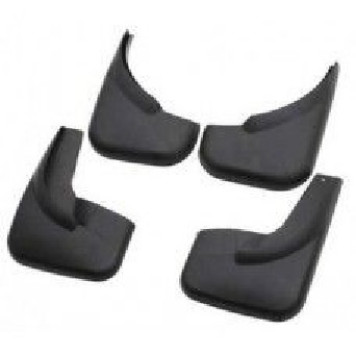 Комплект задн/передн брызговиков (твердые) RENAULT LOGAN (4шт+клипсы) <b>ASAM 43467</b>