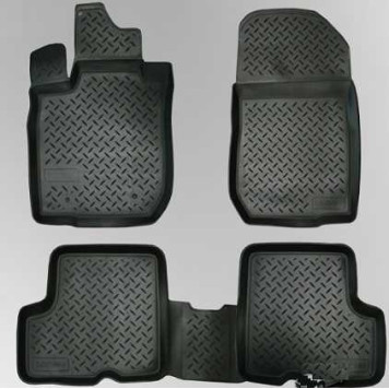 Коврики салона резиновые комплект <b>ASAM 43625</b>