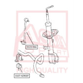 Втулка, стабилизатор <b>ASVA 0107AZR60F</b>