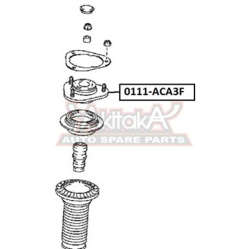 Подвеска, амортизатор <b>ASVA 0111ACA3F</b>-1