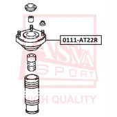 Подвеска, амортизатор <b>ASVA 0111AT22R</b>