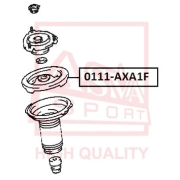 Подвеска, амортизатор <b>ASVA 0111AXA1F</b>
