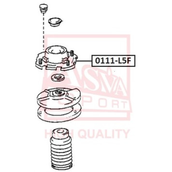 Подвеска, амортизатор <b>ASVA 0111L5F</b>