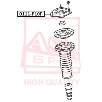 Подвеска, амортизатор <b>ASVA 0111P10F</b>