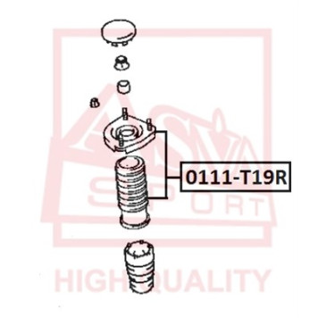 Подвеска, амортизатор <b>ASVA 0111T19R</b>