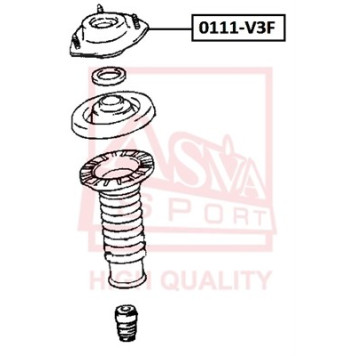 Подвеска, амортизатор <b>ASVA 0111V3F</b>