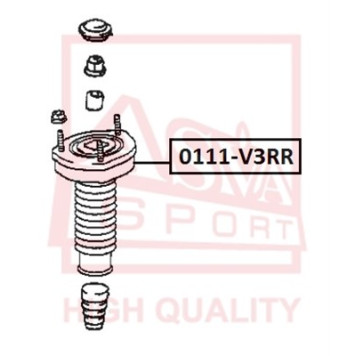 Подвеска, амортизатор <b>ASVA 0111V3RR</b>