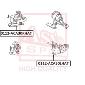 Опора двигателя <b>ASVA 0112ACA30LHAT</b>