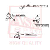 Опора двигателя <b>ASVA 0112ACV30F</b>
