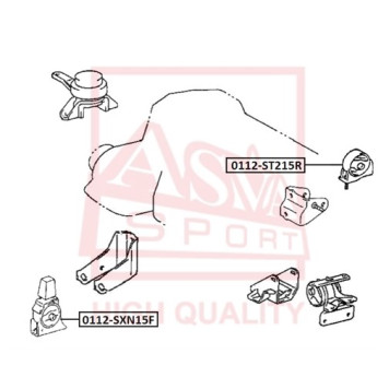 Опора двигателя <b>ASVA 0112ST215R</b>