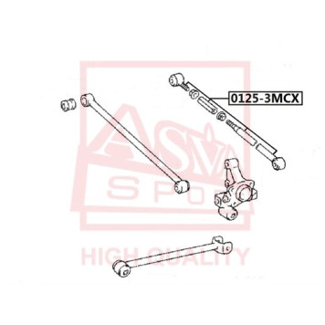 Рычаг независимой подвески колеса, подвеска колеса <b>ASVA 01253MCX</b>