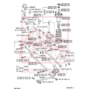 Рычаг независимой подвески колеса, подвеска колеса <b>ASVA 0125SXU10</b>