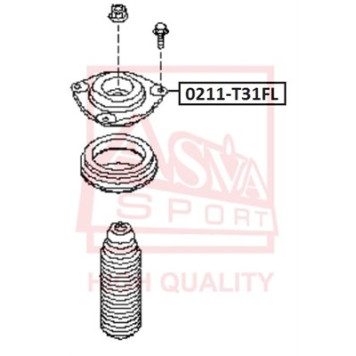 Подвеска, амортизатор <b>ASVA 0211T31FL</b>