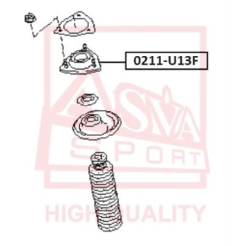 Подвеска, амортизатор <b>ASVA 0211U13F</b>