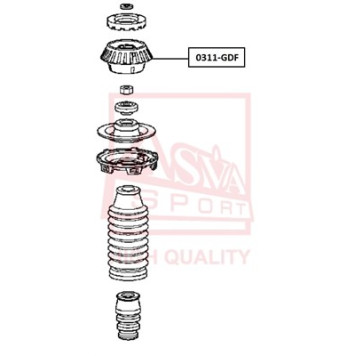 Подвеска, амортизатор <b>ASVA 0311GDF</b>