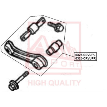Рычаг независимой подвески колеса, подвеска колеса <b>ASVA 0325CRVUPL</b>