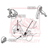 Опора двигателя <b>ASVA 0412CW5F</b>