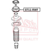 Подвеска, амортизатор <b>ASVA 0711RWF</b>
