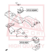 Опора двигателя <b>ASVA 0712SQMR</b>