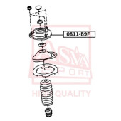 Подвеска, амортизатор <b>ASVA 0811B9F</b>