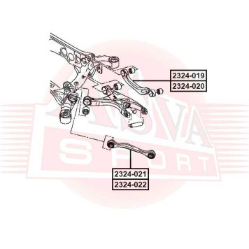 Рычаг <b>ASVA 2324019</b>