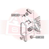 Ролик натяжной <b>ASVA ADBP002</b>