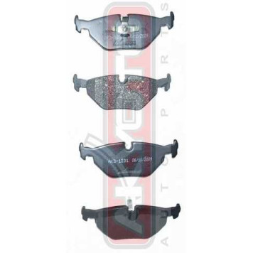 Колодки тормозные дисковые задние <b>ASVA AKD0014</b>-1