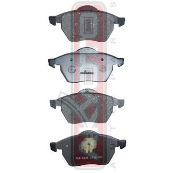 Колодки тормозные передние дисковые <b>ASVA AKD0188</b>-1