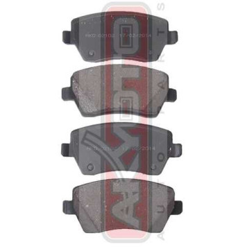 Колодки тормозные дисковые передние <b>ASVA AKD02102</b>-1
