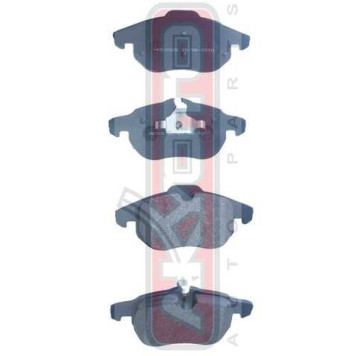 Колодки тормозные дисковые передние <b>ASVA AKD0325</b>-1